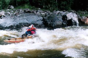 Выходная часть пор."Чертики". Фото 1.