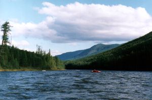 Нижнее течение р.Урик.